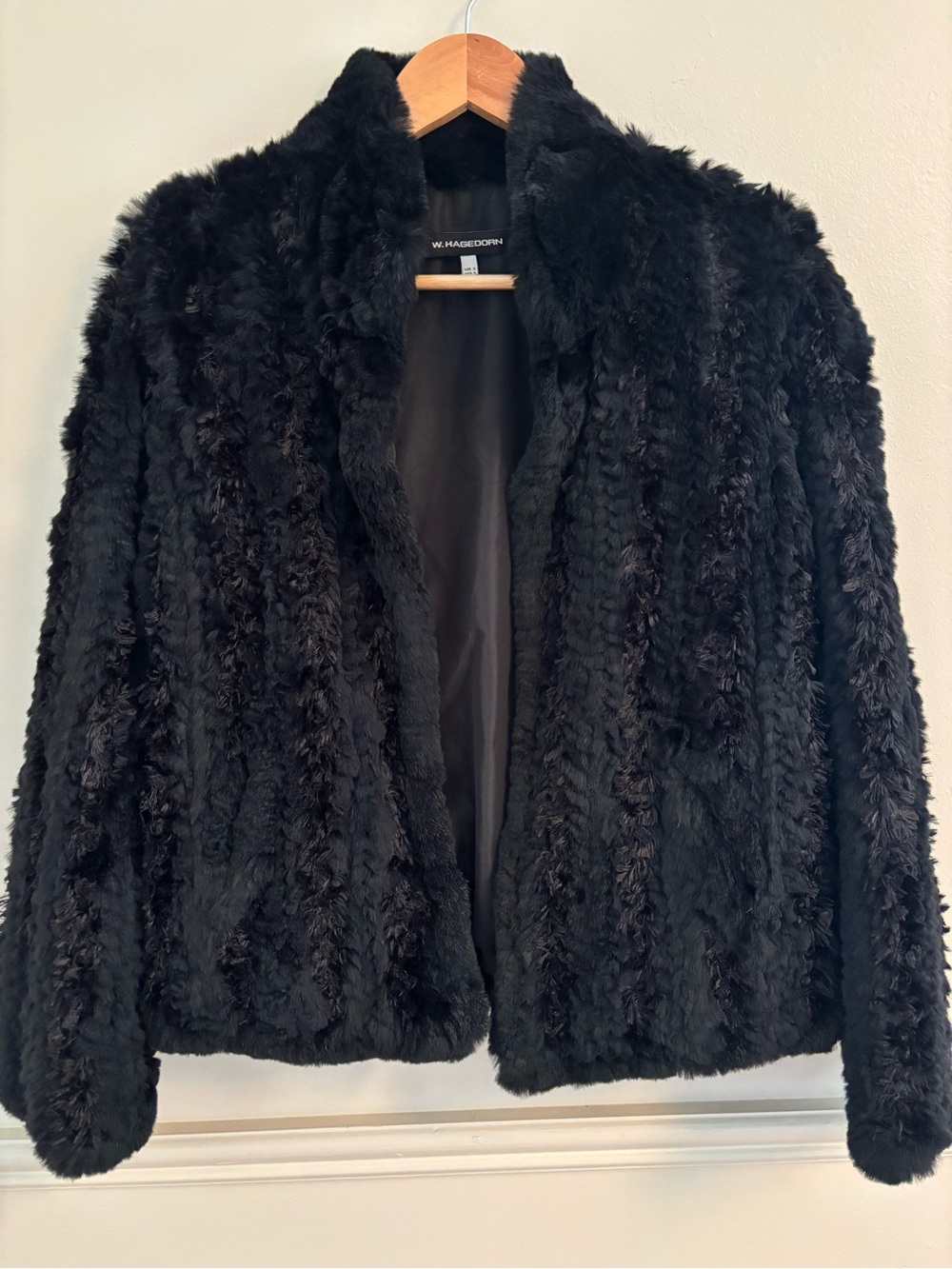 Women's Black Fur Jacket